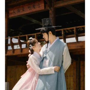 Hanbok đôi nam nữ cho thuê chụp cưới
