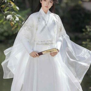 Hán phục cổ trang nam trắng tiên khí