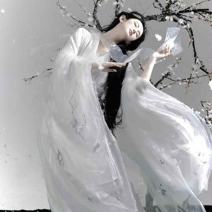 Hán phục trắng Thanh Sam Ngâm – Tuyết Mai