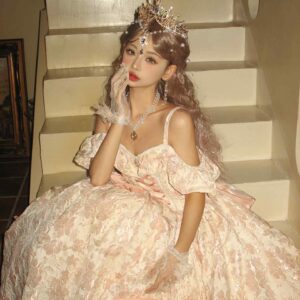 Váy công chúa lolita dự tiệc quý tộc