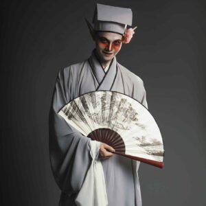 Trang phục cosplay Hồ ly thư sinh