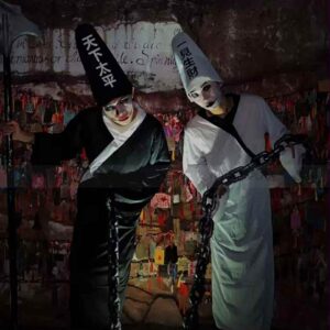 Trang phục hắc bạch vô thường cho thuê